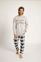 Pijama Hombre Largo Explorer