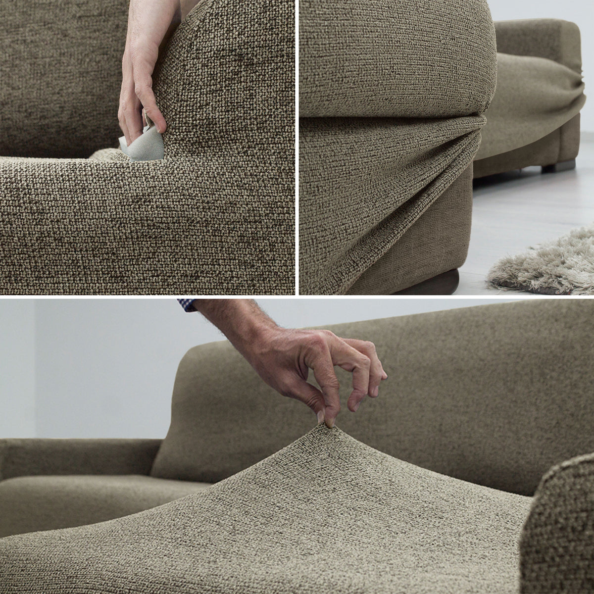 Funda de Chaise Longue Elástica Soraya