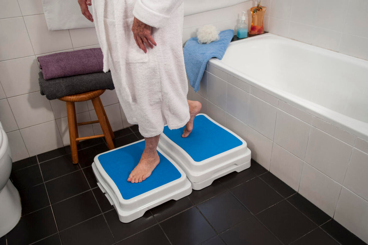 Escalón Modular Antideslizante para Baño