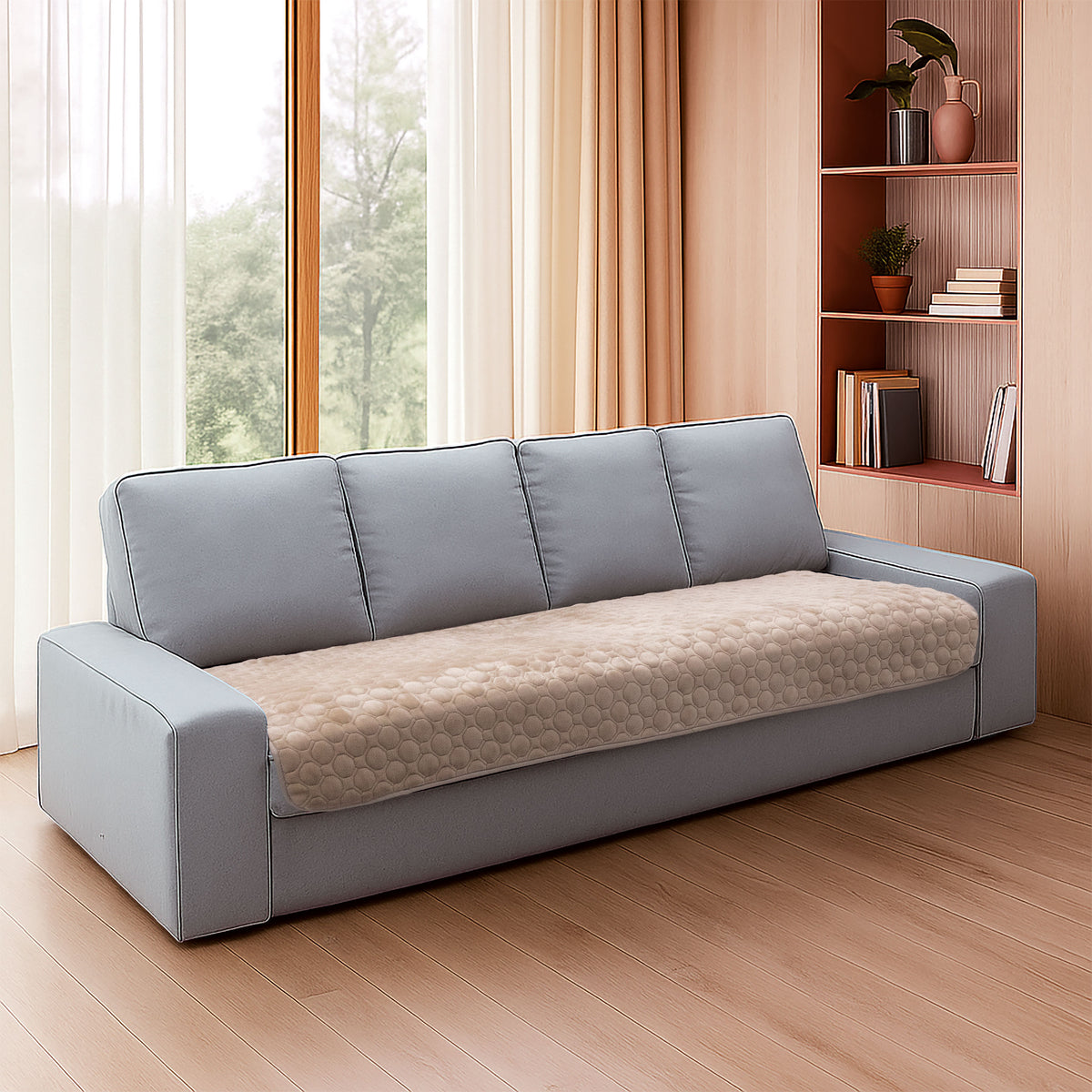 Topper Acolchado para Asiento de Sofá