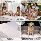 Topper Acolchado para Asiento de Sofá