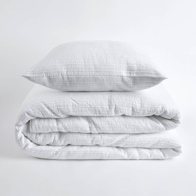 Edredón Jacquard Asia | 100% Algodón 500 g/m² - Blanco