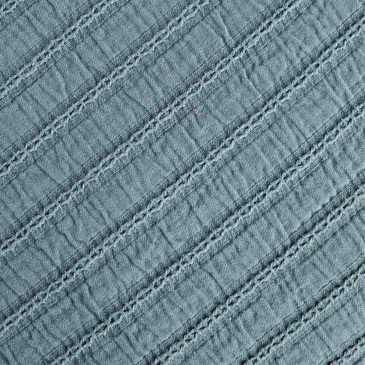 Edredón Jacquard Asia | 100% Algodón 500 g/m² - Azul