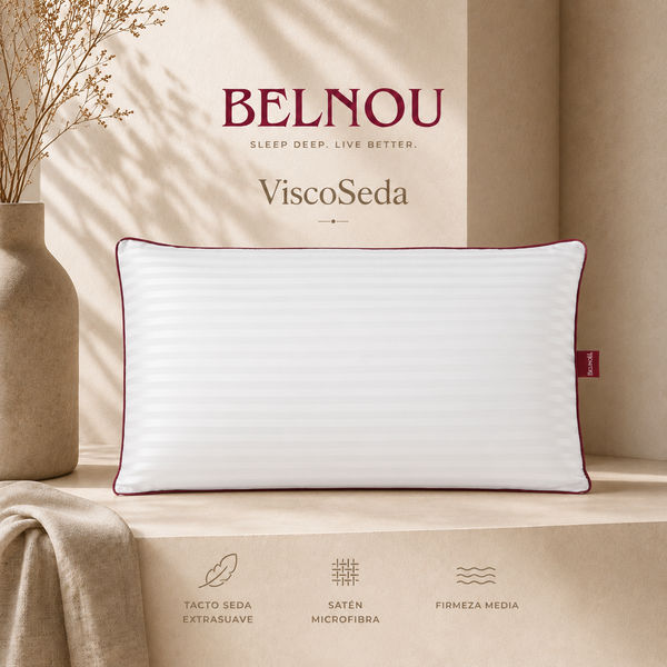 Almohada ViscoSeda | Viscoelástica y Tacto Seda