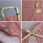 Delantal de algodón ajustable - foto 4