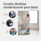 Escalón Modular Antideslizante para Baño