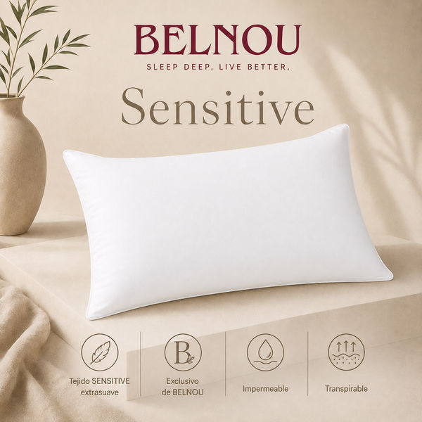 Funda Protectora de Almohada Sensitive | Impermeable