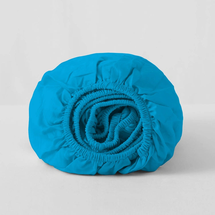 Sábana Bajera Ajustable Lisa | 50% Algodón - 50% Poliéster
