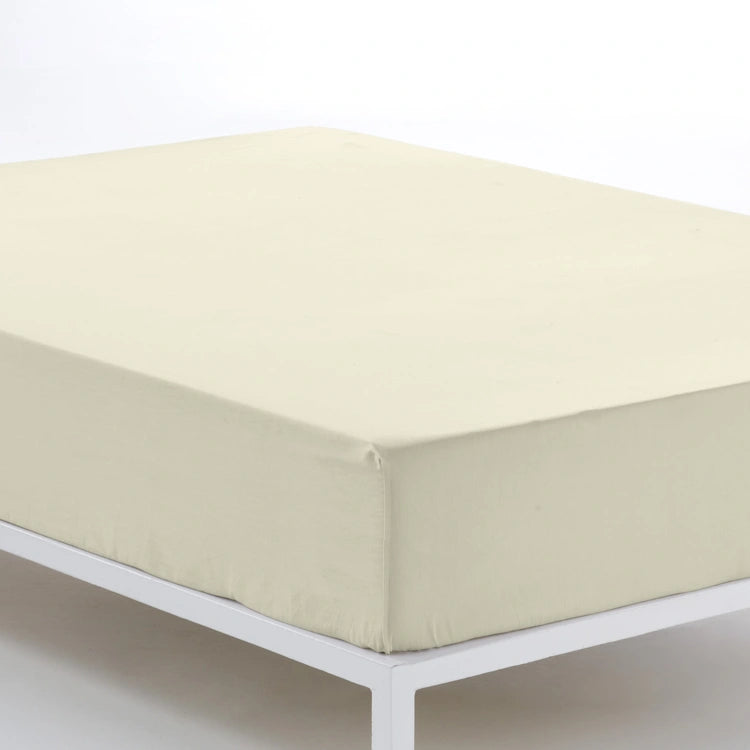 Sábana Bajera Ajustable Lisa | 100% Algodón