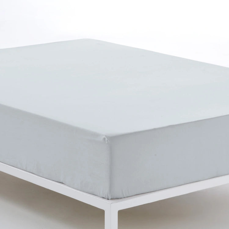 Sábana Bajera Ajustable Lisa | 50% Algodón - 50% Poliéster