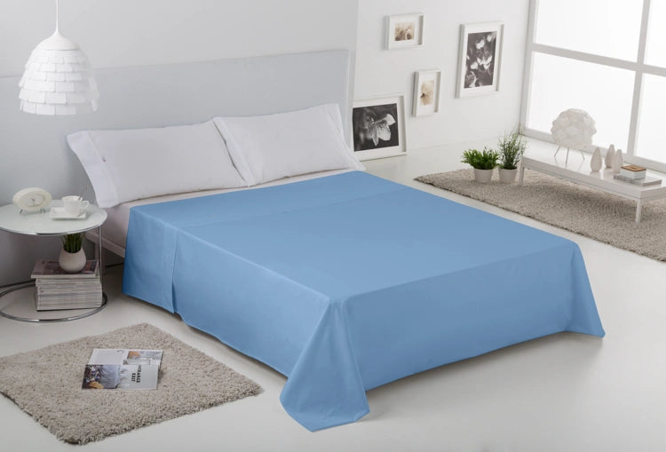 Sábana Encimera Lisa | 50% Algodón - 50% Poliéster