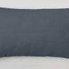 Funda Almohada Lisa Gris 50% algodón 50% poliéster - Imagen 2